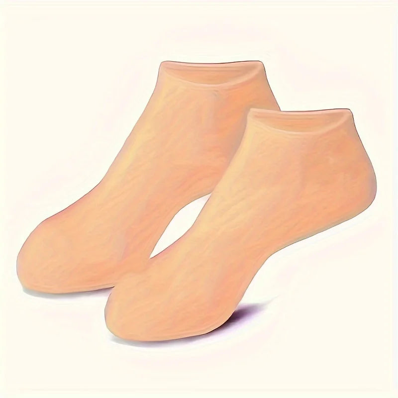 Silicone Moisturizing Socks - Buy One, Get One Free + Gifts